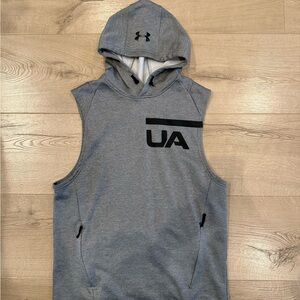 Under Armour Heather Gray Sleeveless Top